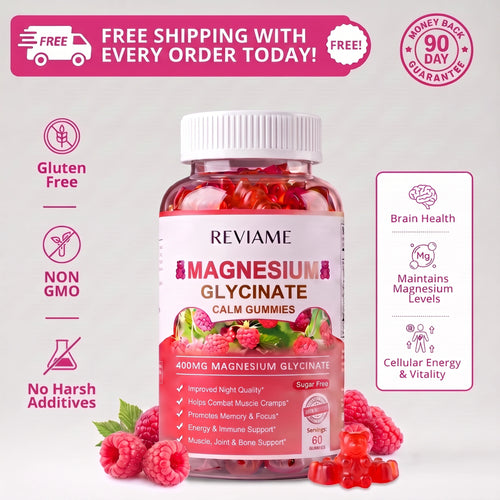 Magnesium Gummies 400mg Equivalent with L-Threonate